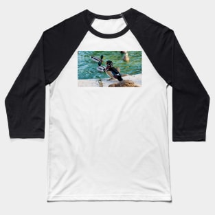 A Wood Duck At My Local Pond Baseball T-Shirt